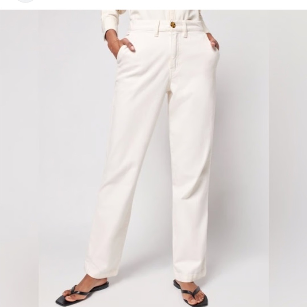 Faherty Straight Leg Endless Chino Pant in Natural